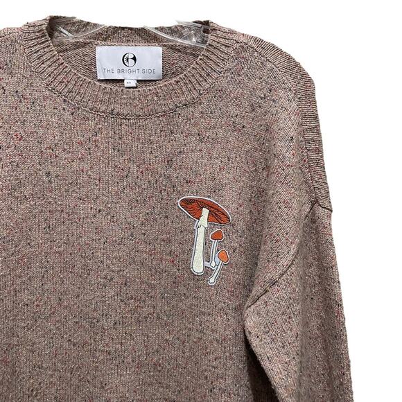 Bloomingdales The Bright Side Mushroom Patch Sweater and Jogger Pants - Picture 9 of 14